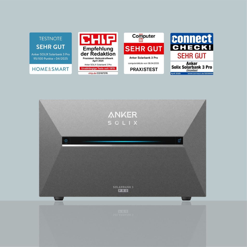 Anker SOLIX Solarbank 3 E2700 Pro Opslag voor Balkonkrachtcentrale